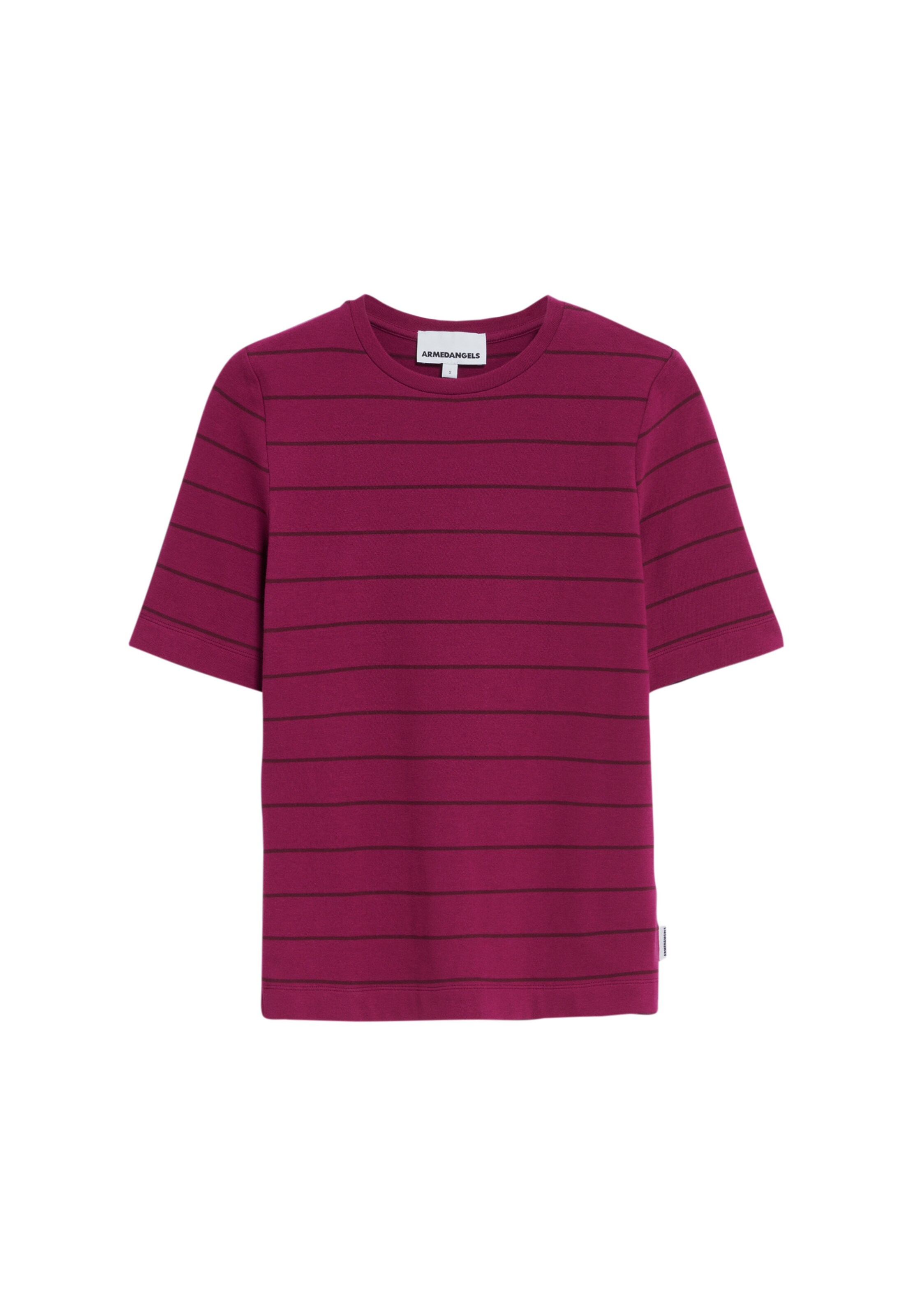 T-shirt 'Jaanisara' ARMEDANGELS en rouge : devant
