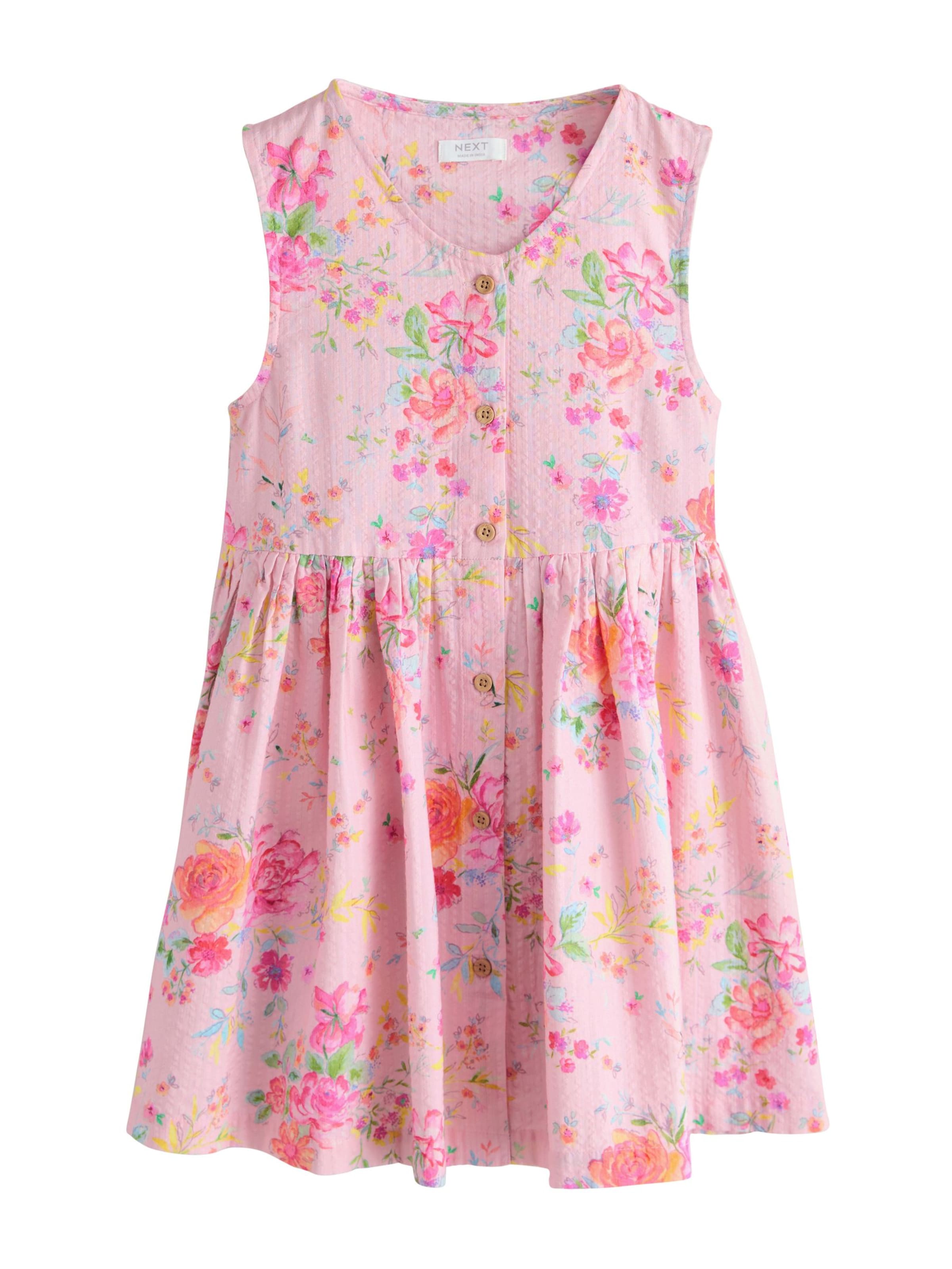 Next Платье в Ярко-розовый: спереди