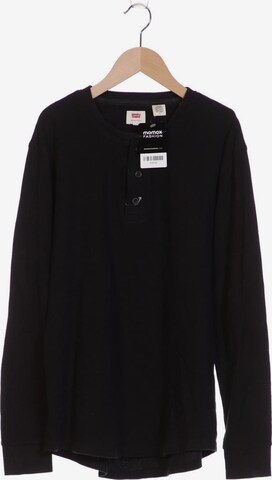 LEVI'S ® Langarmshirt L in Schwarz: predná strana