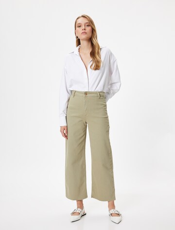 Koton Wide leg Jeans in Groen