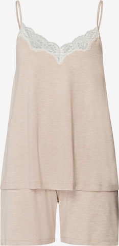 Shorty ' Natural Elegance ' Hanro en beige : devant