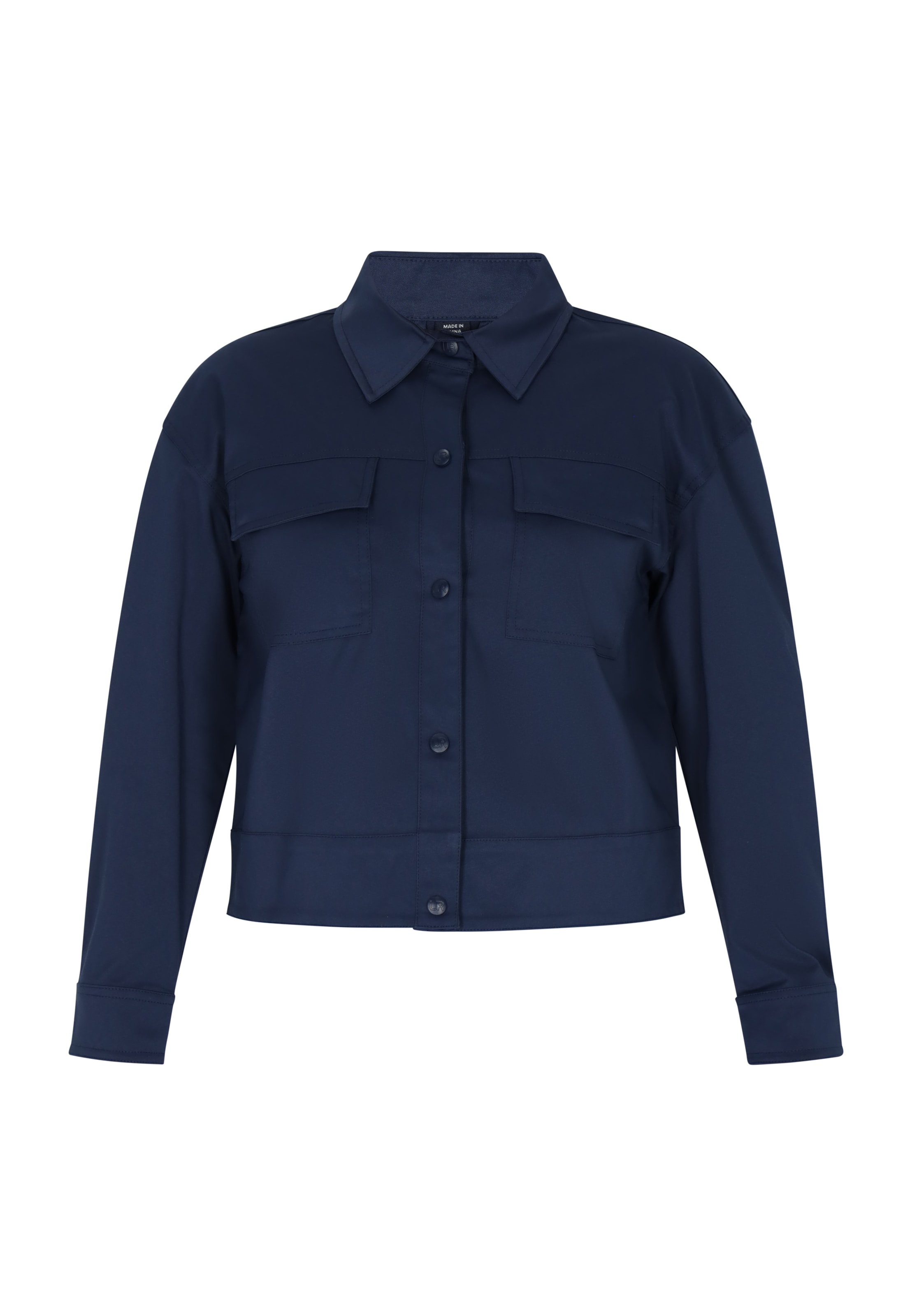 urban rain by Schmuddelwedda Between-season jacket in Blue: front