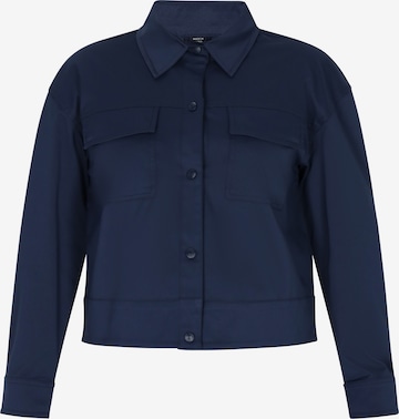 urban rain by Schmuddelwedda Between-season jacket in Blue: front