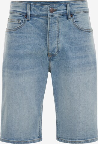 WE Fashion Regular Jeans in Blauw: voorkant