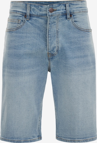 WE Fashion Regular Jeans in Blauw: voorkant