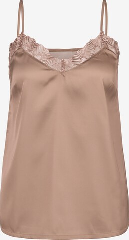 LASCANA Top in Beige: voorkant