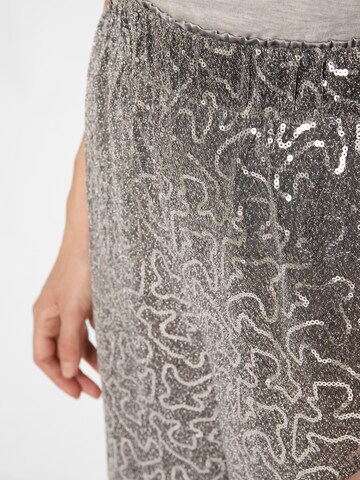Aygill's Wide Leg Hose in Silber