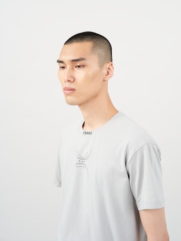 Cørbo Hiro T-Shirt 'Ronin' in Grau