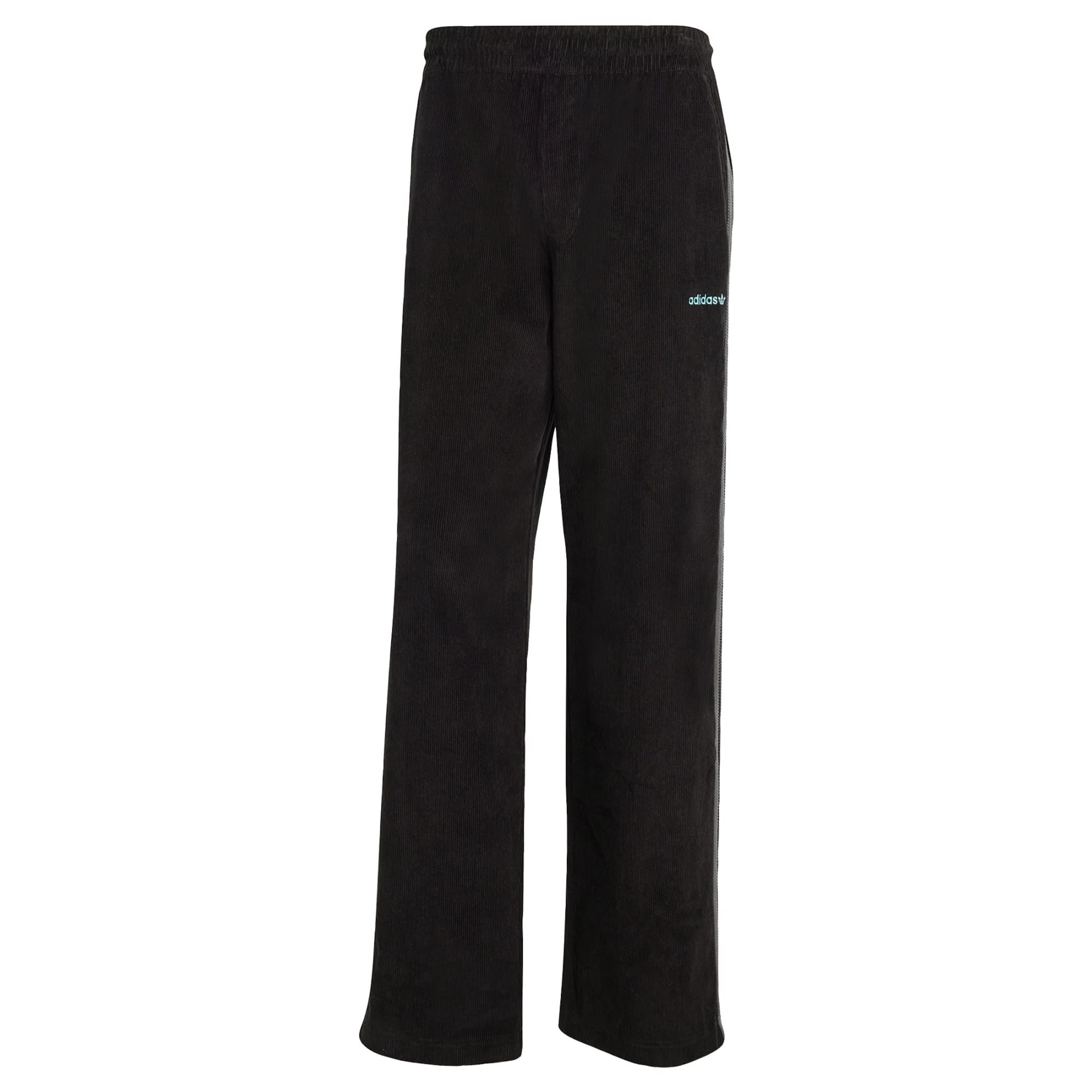 Loosefit Pantaloni 'Corduroy' di ADIDAS ORIGINALS in nero: frontale