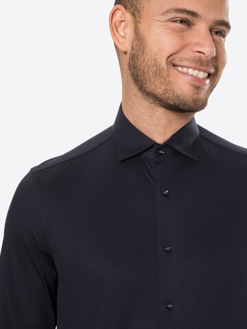 OLYMP Slim fit Business Shirt in Blue