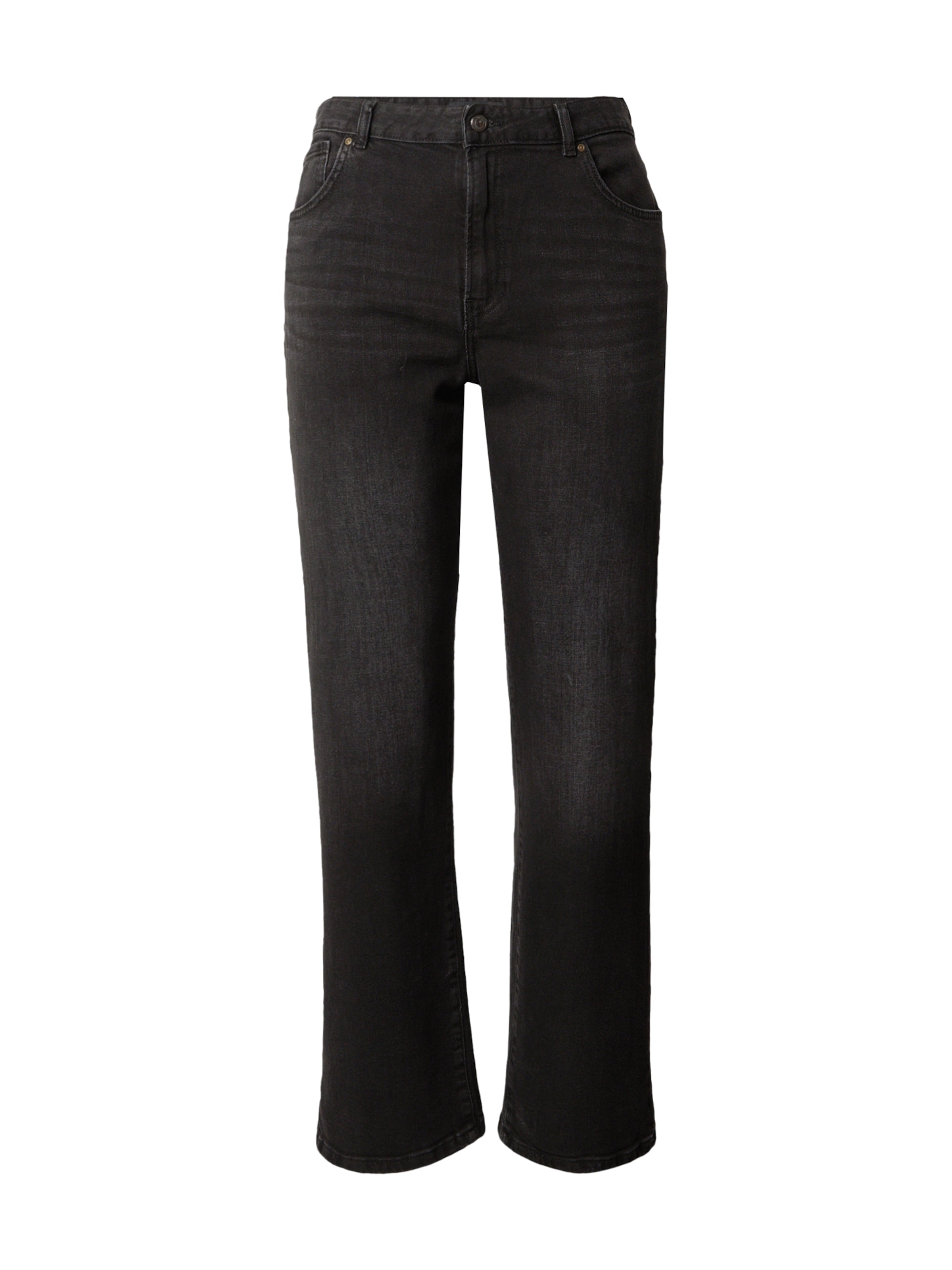 Regular Jean 'CARMEGAN' ONLY Carmakoma en noir : devant