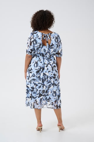 KAFFE CURVE Kleid 'Elona' in Blau