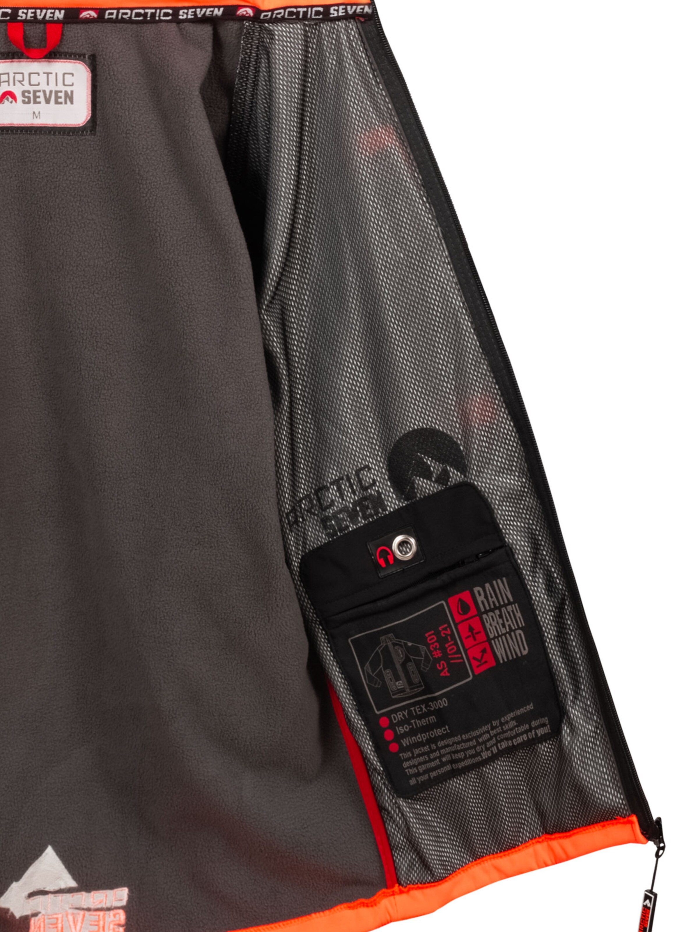 Arctic Seven Between-Season Jacket in Grey