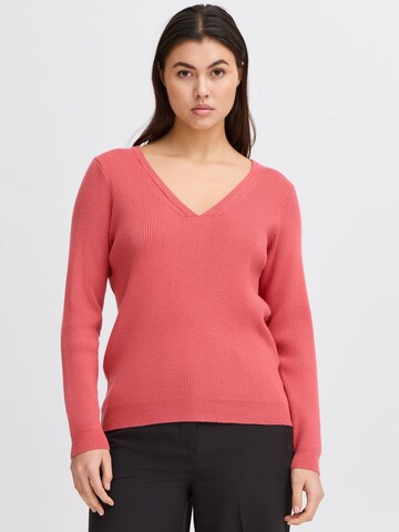 Maglietta ' IHBOSTON V LS ' di ICHI in rosa