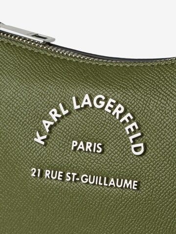 Karl Lagerfeld - Bolso de hombro en verde