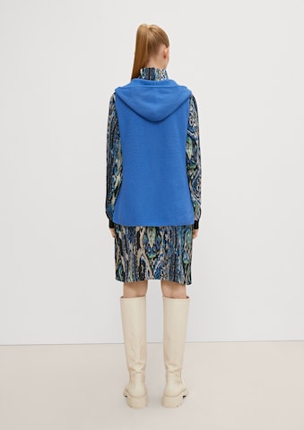 comma casual identity Sweater in Blue: back