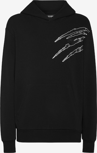 Plein Sport Sweatshirt 'Scratch' em preto / prata, Vista do artigo