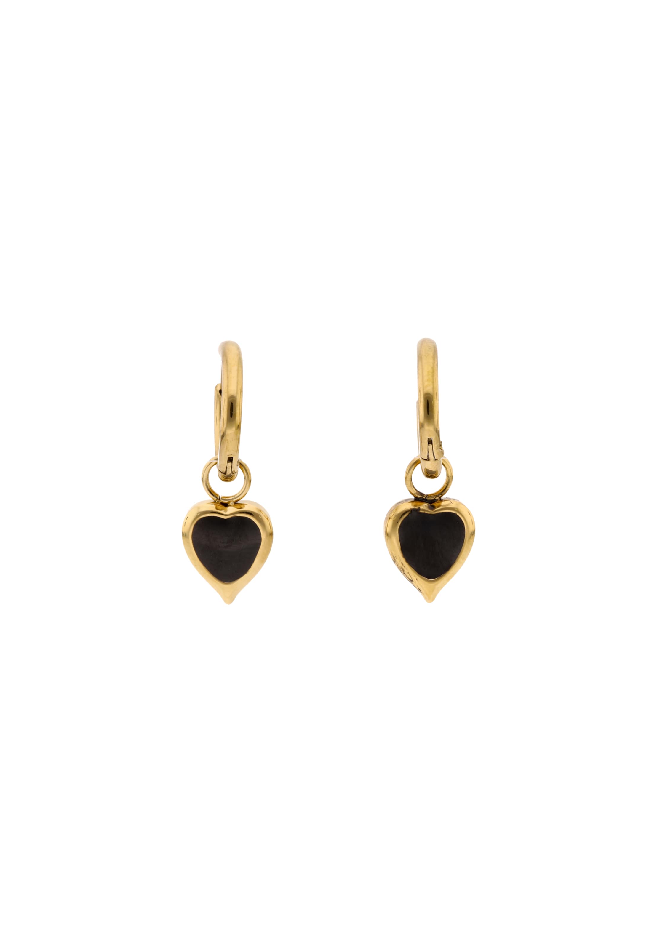 myMo at night - Pendientes en oro: frente