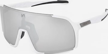 VEYREY Sportzonnebril 'Aeroblade' in Wit: voorkant