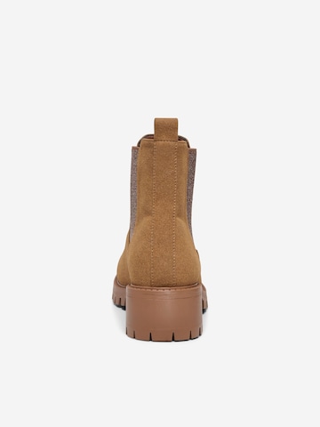 Chelsea Boots 'ONLZoe' ONLY en marron