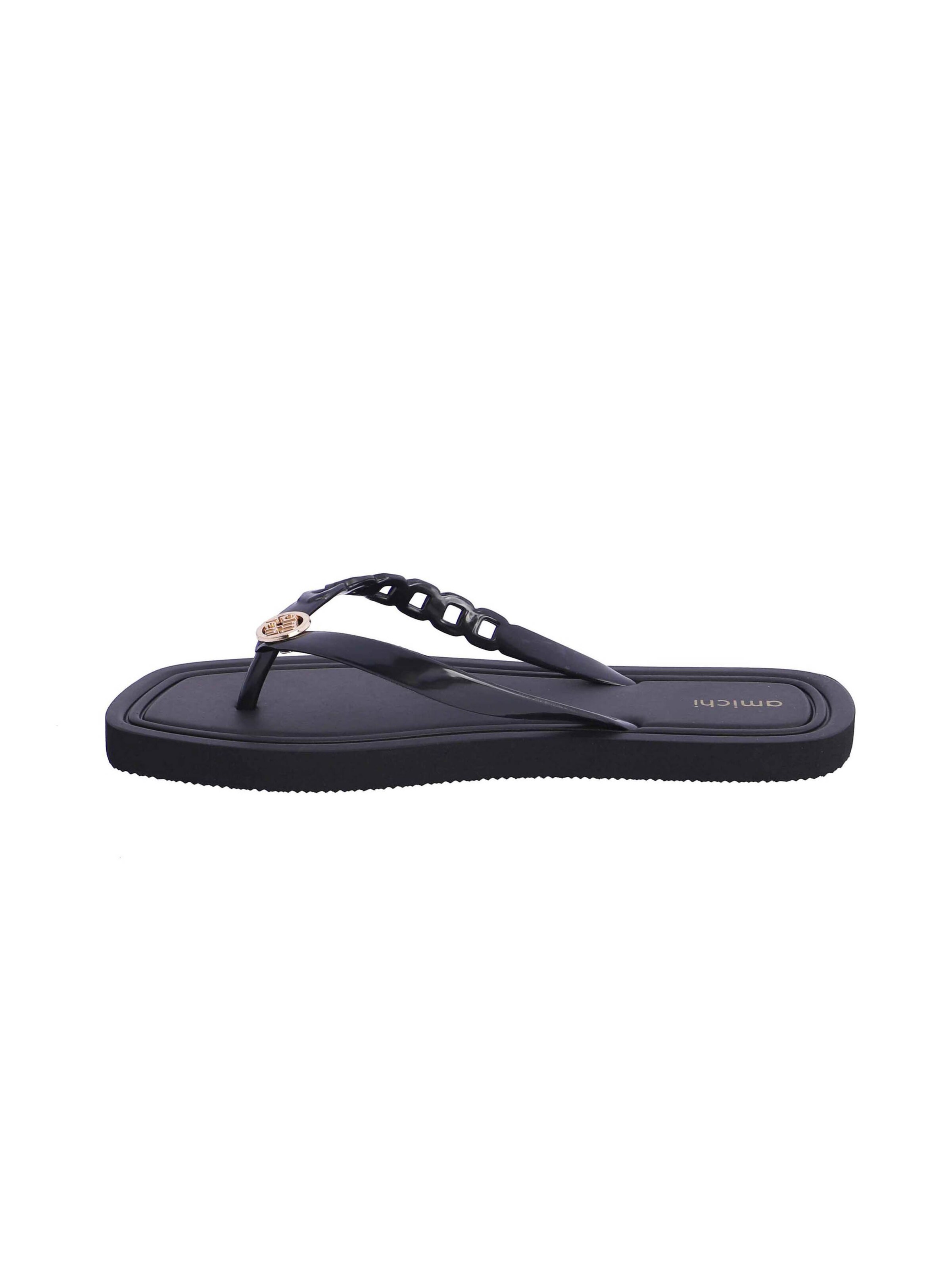 Amichi - Sandalias de dedo 'Chanclas de agua de dedo para mujer Erica de pvc y goma eva' en negro