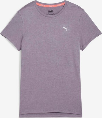PUMA Performance Shirt 'RUN FAVORITE' in Purple: front