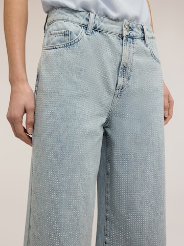 MOTIVI Wide leg Jeans in Blauw