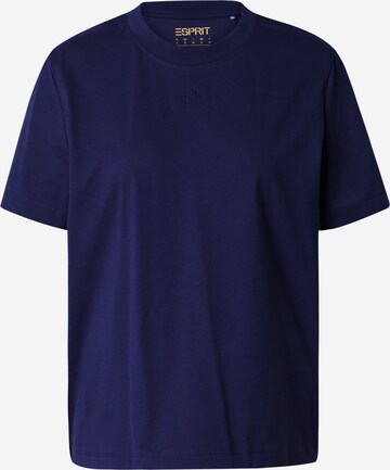 ESPRIT Shirt in Blauw: voorkant