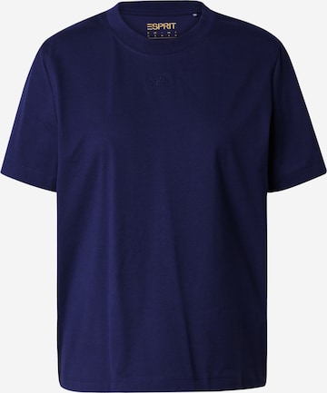 ESPRIT - Camiseta en azul: frente