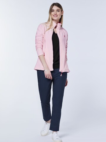 Polo Sylt Fleece Jacket in Pink