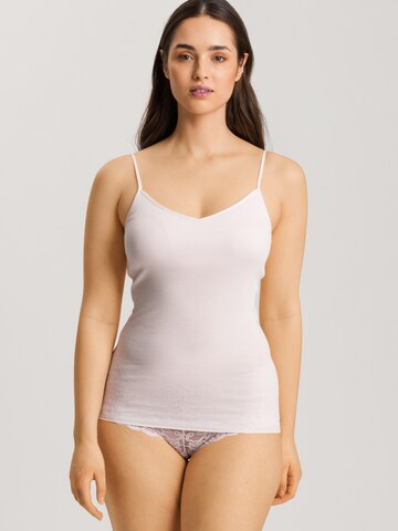 Hanro Top ' Cotton Seamless ' in Roze: voorkant