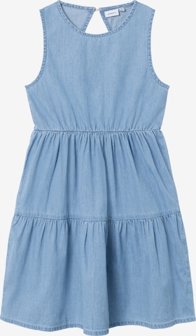 NAME IT - Vestido 'SIGNE' en azul: frente