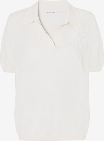 smėlio TATUUM Megztinis 'Lor': priekis