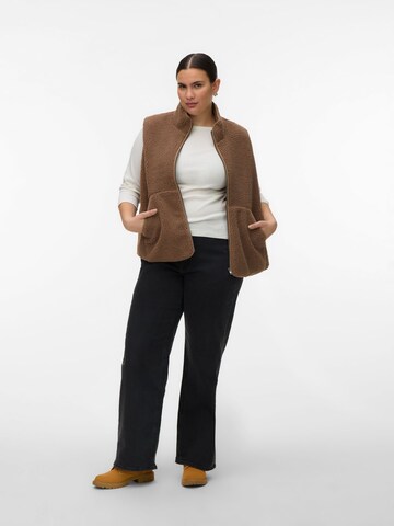 Vero Moda Curve Bodywarmer 'VMJosefine' in Bruin