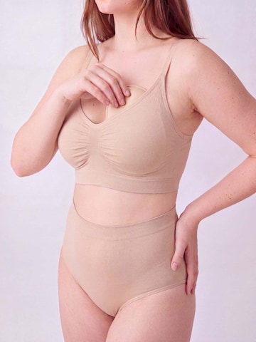 SNOCKS Bustier Minimizer in Beige