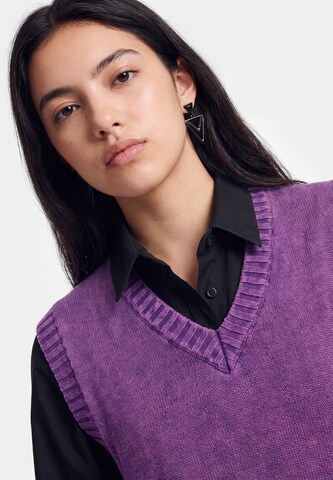 Cardigan myMo ROCKS en violet