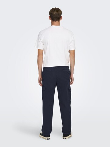 Loosefit Pantalon 'ONSSinus' Only & Sons en bleu