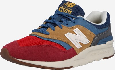 new balance Sneakers laag '997' in de kleur Blauw / Lichtbruin / Rood / Bordeaux / Wit, Productweergave