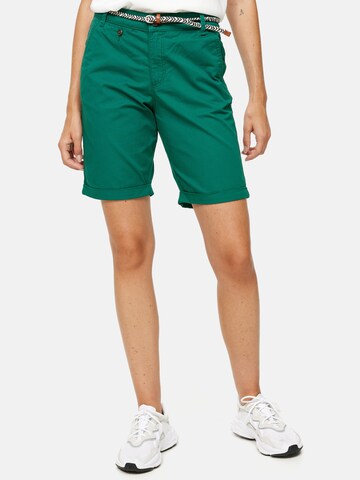 Orsay Regular Chino Pants in Green: front