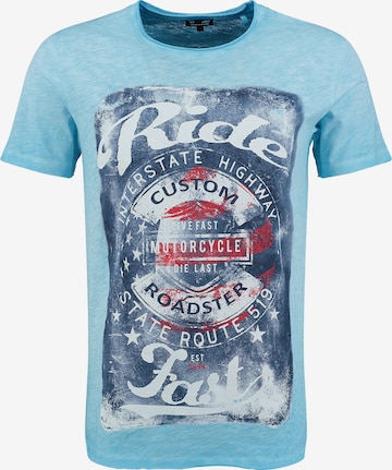 Key Largo Särk 'Fast', värv sinine: eest vaates