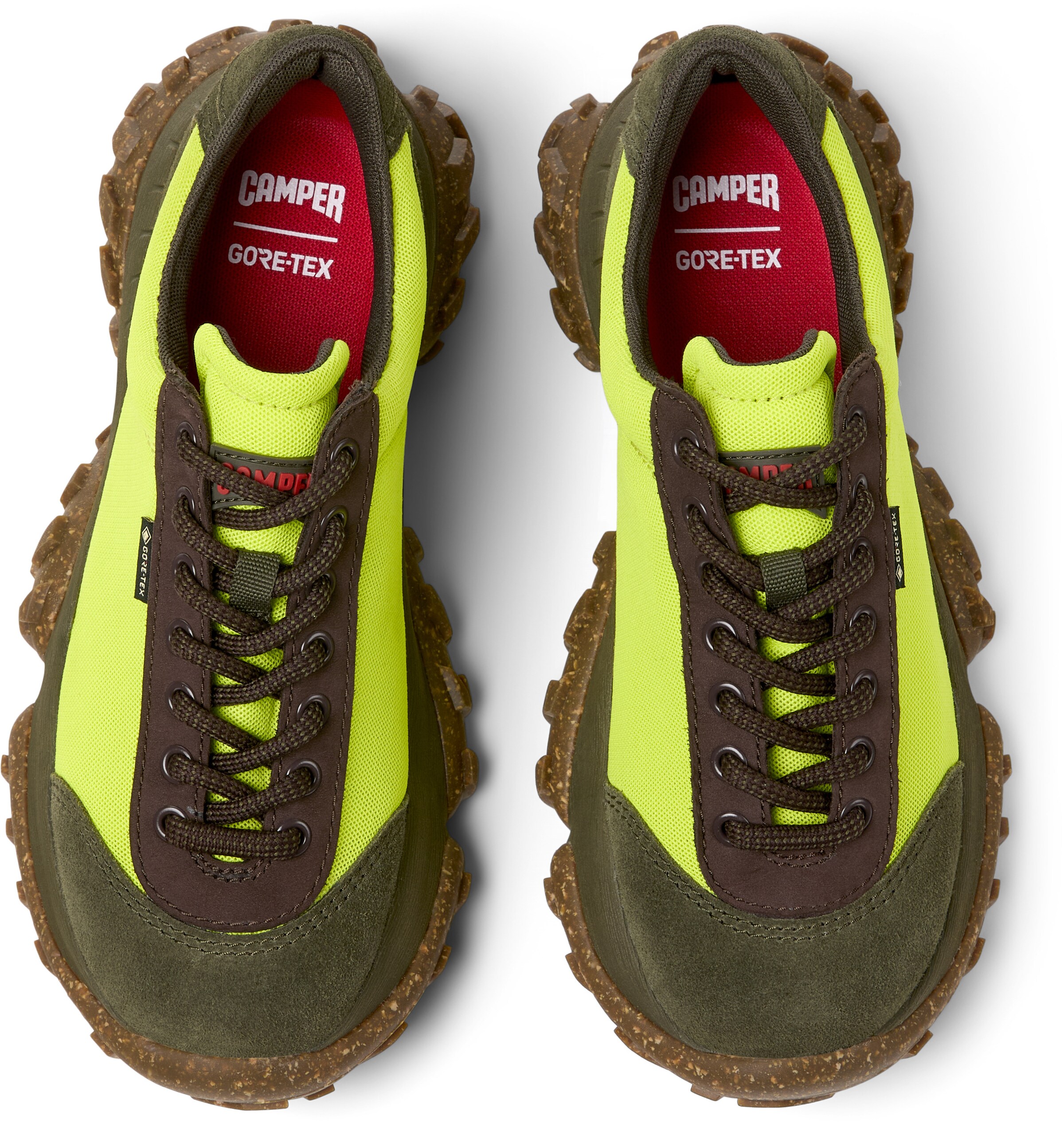 CAMPER Sneakers hoog 'Karst Trek' in Groen