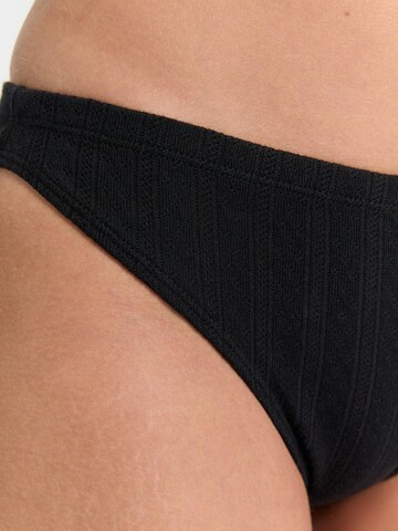 Albero Natur Panty 'Bio-Baumwoll-Slip Jacquard - 2er Pack' in Black