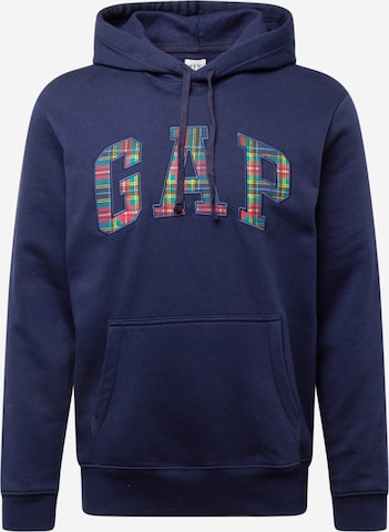 GAP - Sudadera 'HERITAGE NOVELTY' en azul: frente