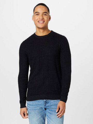 JACK & JONES Trui in Zwart: voorkant