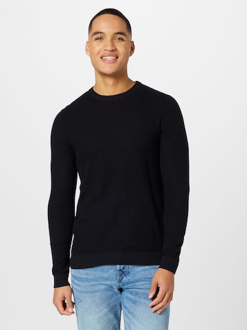 Pull-over JACK & JONES en noir : devant