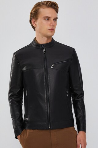 Veste mi-saison ' Genuine ' Derimod en noir