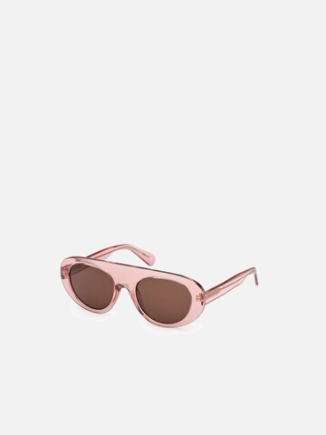 Lunettes de soleil 'Max &co MO0148 Shiny light blue 52/20/140 Women Sunglasses' MAX&Co. en rose : devant