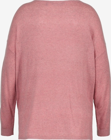 Pull-over Ulla Popken en rose