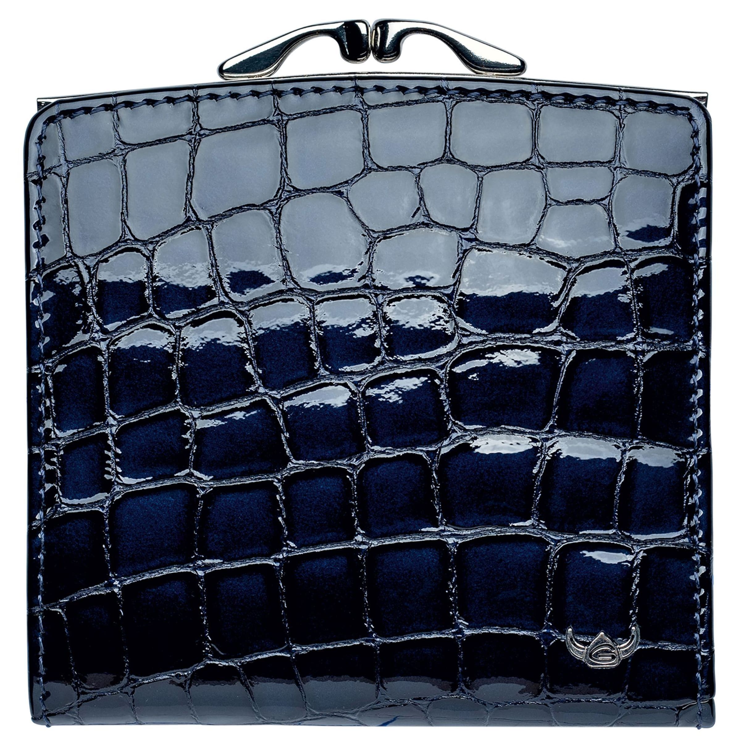 Porte-monnaies 'Cayenne' GOLDEN HEAD en bleu : devant