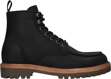 BLACKSTONE Lace-up boots 'GASTOWN REDFORD' in Black: front